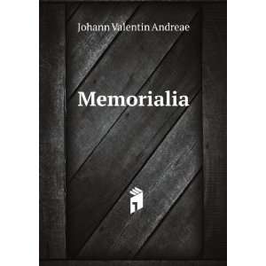Memorialia Johann Valentin Andreae  Books