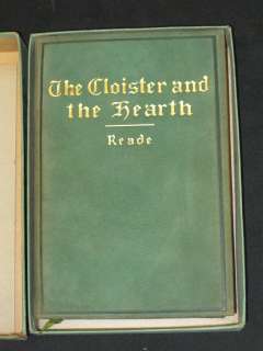 Reade THE CLOISTER AND THE HEARTH Suede Bind w/Box 1915  