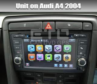 ETO Car Stereo Multimedia for Audi A4 S4 Touch Screen DVD Sat Nav GPS 