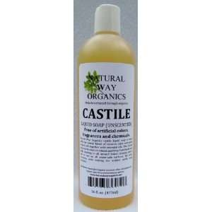    Castile Soap (Unscented) 16 oz. (473ml): Health & Personal Care