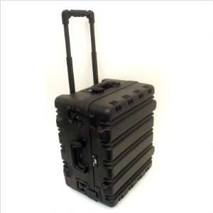   Case with Wheels and Telescoping Handle: 17 x 20.25 x 12 Color: Yellow