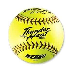  Dudley WT12YFP NFHS 12 Inch Yellow Leather NFHS Softball 