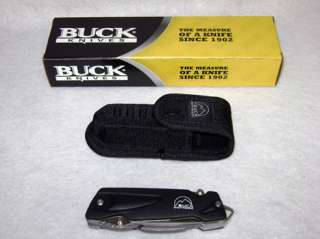 BUCK X TRACT 730 BLACK MULTI TOOL KNIFE 730BKX NEW  