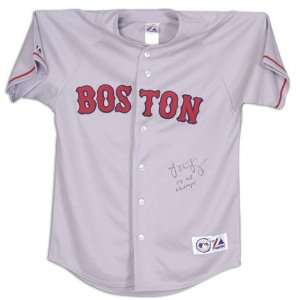   Jersey with 2007 World Series Champs Inscription