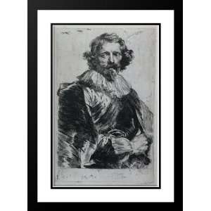  Dyck, Sir Anthony van 28x40 Framed and Double Matted Lucas 