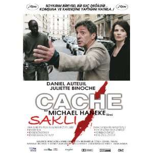  Cache (2005) 27 x 40 Movie Poster Turkish Style A