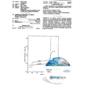  NEW Patent CD for THERMALLY RESPONSIVE CURRENT REGULATING 