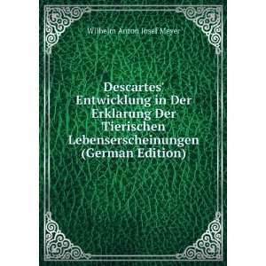   (German Edition) Wilhelm Anton Josef Meyer  Books