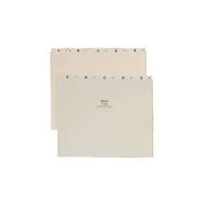  New Smead 50376   Recycled Top Tab File Guides, Alpha, 1/5 