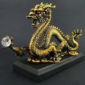  Yang Golden Dragon with Faceted Pearl: Everything Else