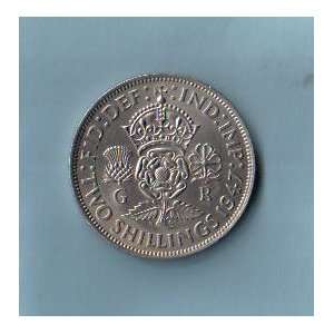  1947 Great Britain Two Shillings, KM#865 