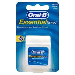   Oral B Essential New Waxed Dental Floss 50m