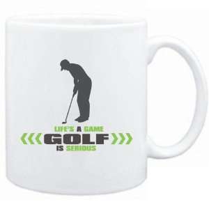 New  Lifes A Game . Golf Is Serious  Mug Sports