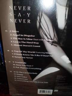 SEALED 2 LP   BRANDY ~ Never Say Never ~ ORIGINAL FULL ALBUM ~ 1998 