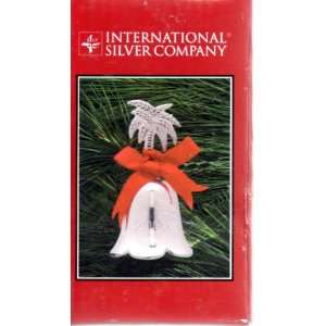  International Sliver Company 2006 Palm Tree Christmas Bell 