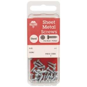   Hillman Zinc Plated Steel Sheet Metal Screws (5511): Home Improvement