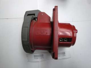 This auction is for 1 Hubbell 4100R7W Pin & Sleeve Receptacle 100 amp 
