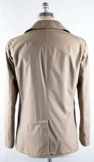 New $950 Borrelli Beige Jacket 44/54  