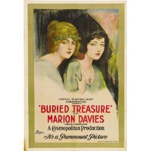  Buried Treasure (1921) 27 x 40 Movie Poster Style A