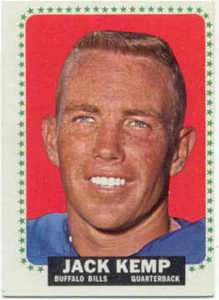 1964 Topps Football # 30 Jack Kemp Bills NM 1211  