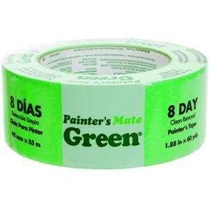 Painters Mate 1042430 1.88 Inch by 60 Yard Single Roll Green 8 Day 