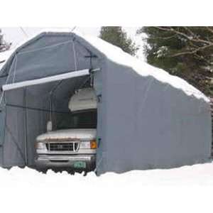  MDM Rhino Shelters 28 x 12 Barn Style Instant Garage in 