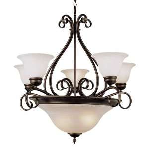  Trans Globe 6397 ROB 8 Light Forged Iron Chandelier: Home 