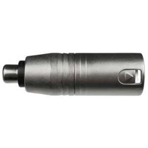  Hosa GXM 133 RCA Female to XLR Male Adaptor Electronics