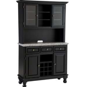  Aurelia Server & Hutch w/ Gray Granite Top