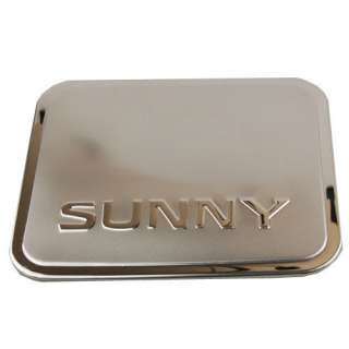 Nissan Sunny 2011 Stainless Steel Fuel Cap Tank Cover  