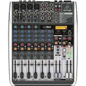  Behringer XENYX QX1204USB 12 Input Mixer w/USB Musical 