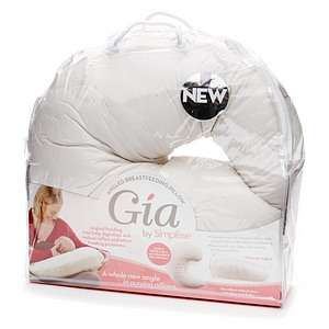 Simplisse Gia Angled Breastfeeding Pillow, White 1 ea  