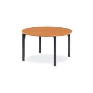  Round Plateau Table   27 High Frame Color: Silver Mist 