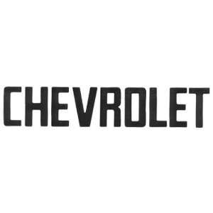  1967 72 Chevrolet Fleetside (5 letter height) Tailgate Name 