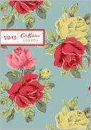 2013 Cath Kidston Royal Rose Blue Agenda Large Calendar