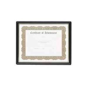 EA   Do it yourself framed certificate kit allows you to acknowledge 