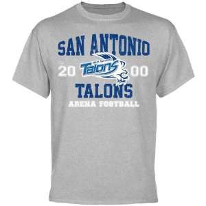  San Antonio Talons Established T Shirt   Ash Sports 