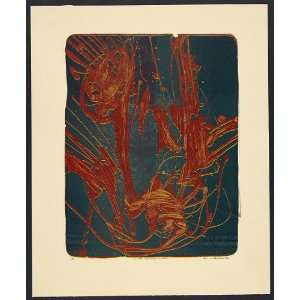   prints,art,lithographs,Dennis Beall,1956 