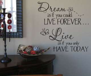 WallWords Wall Quotes Lettering Vinyl Words Decor Art  
