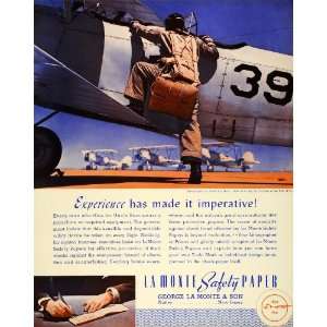   WWII Paratrooper Air Force   Original Print Ad
