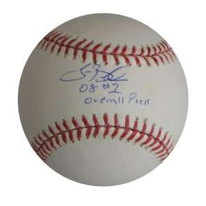  Autographed Tim Beckham Major League Baseball Inscribed 