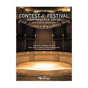  Contest & Festival Performance Solos Trombone Musical 