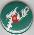 mint 7 Up FRESH UP FREDDIE 1950s Pinback Button Disney  