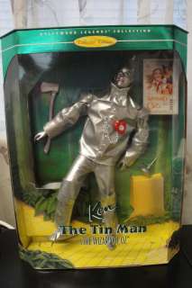 THE WIZARD OF OZ,KEN AS THE TIN MAN, 1995 MIB BY MATTEL,COLLICTOR ED 