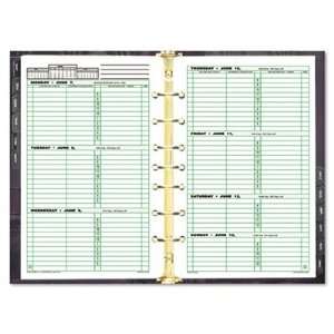  Day Timer Dated Two Page per Week Organizer Refill 