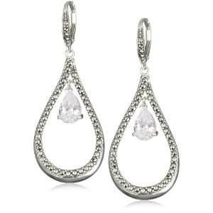  Judith Jack Sterling Silver, Marcasite and Cubic Zirconia 
