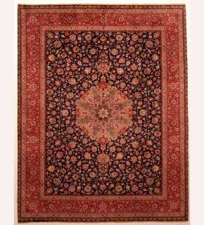Area Rugs Handmade Carpet Persian Tabriz Wool 10 x 13  
