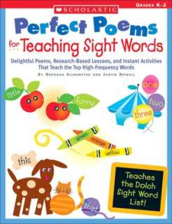 Perfect Poems for Teaching Sight Words Delightful Poems, Research 