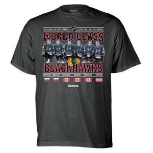  World Class Chicago Blackhawks T Shirt: Sports & Outdoors