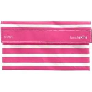 Lunch Skins   Snack Size Bag   Stripe Series   Berry 